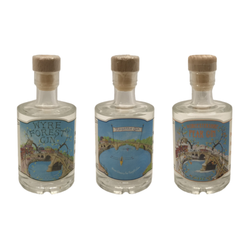 Hinton's Gin 3 x 5cl Set