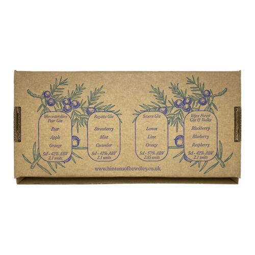 Hinton's Gin 4 x 5cl Gift Box