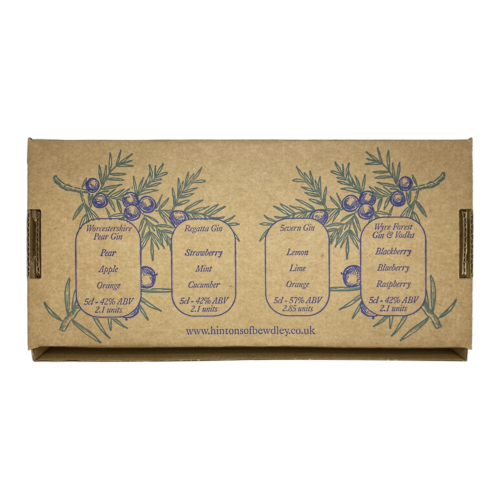 Hinton's Gin 4 x 5cl Gift Box