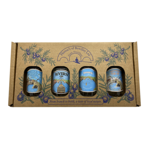 Hinton's Gin 4 x 5cl Gift Box
